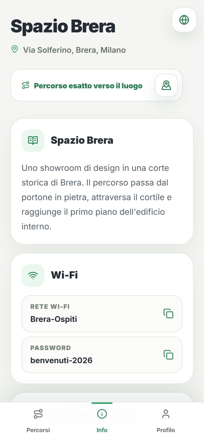 Spazio Brera: Informazioni sul luogo