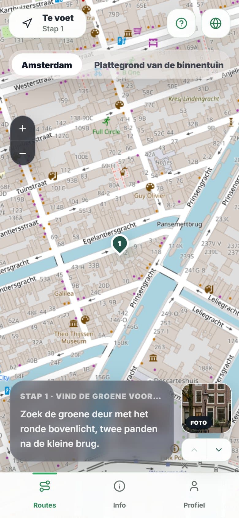 Praktijk aan de Gracht: Kaart en plattegrond